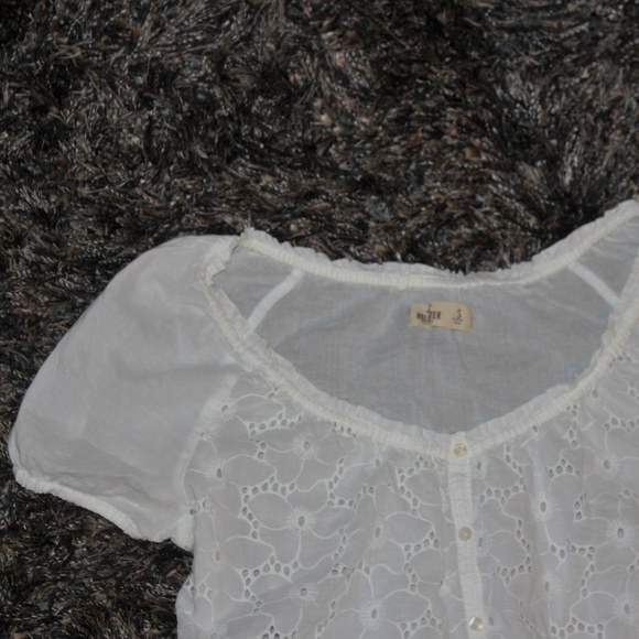 Hollister Flower Button Up Blouse New Small - Picture 3 of 7